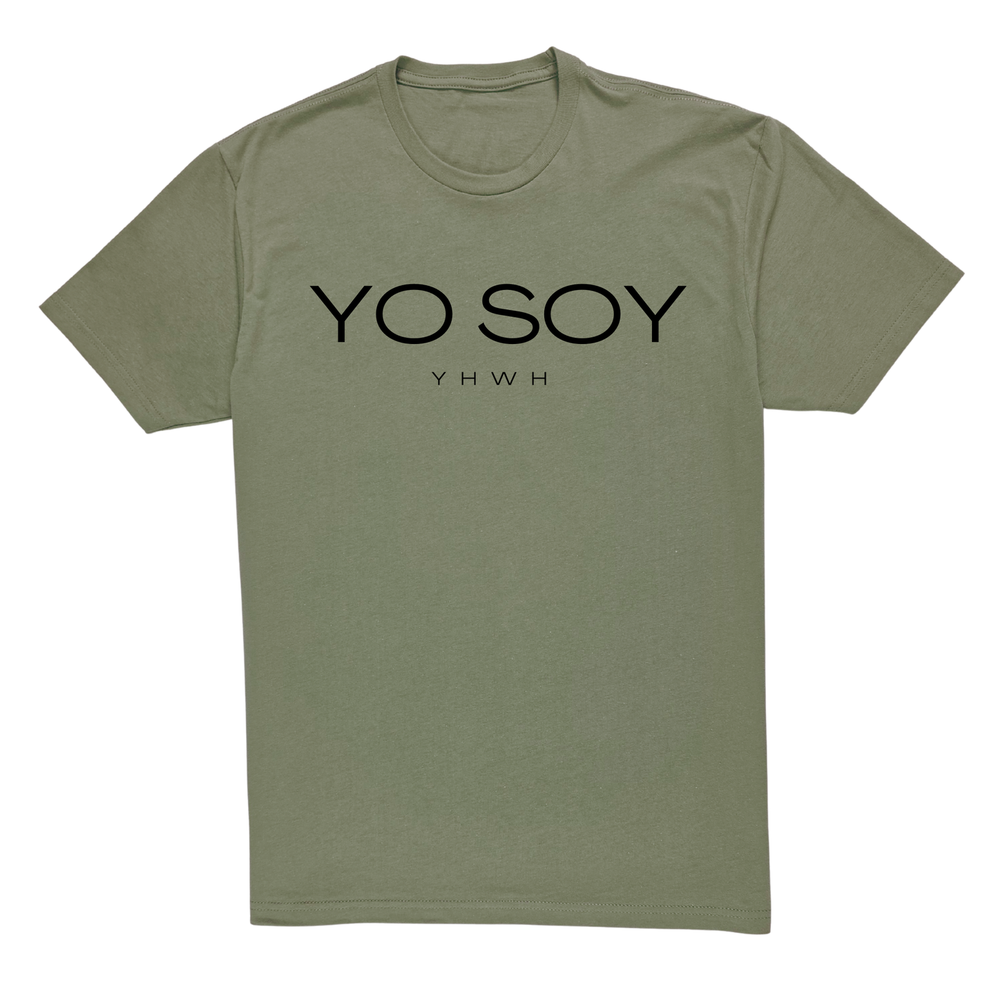 YO SOY/YHWH Tee - Light Olive