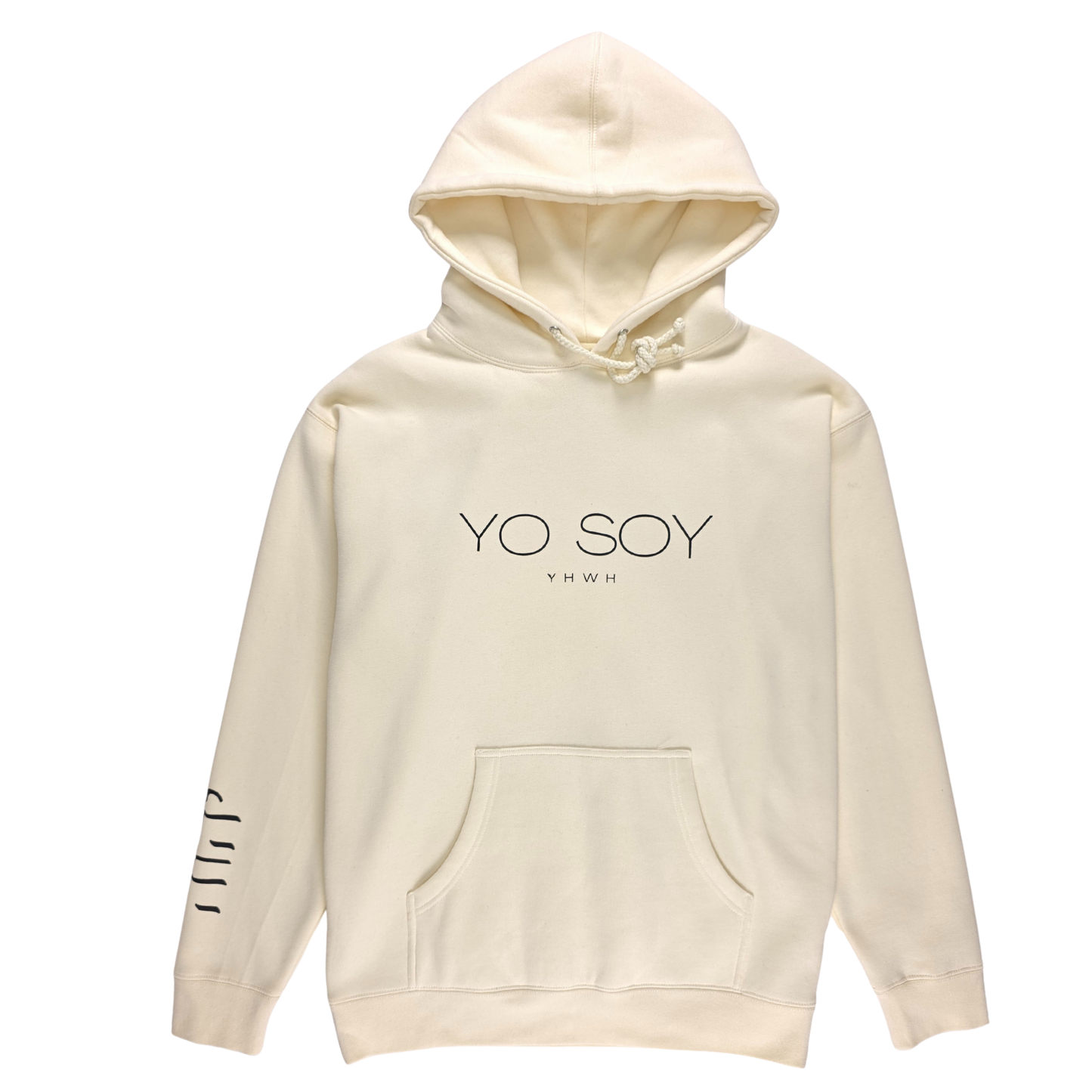 YO SOY/YHWH - Heavyweight Hoodie - Bone
