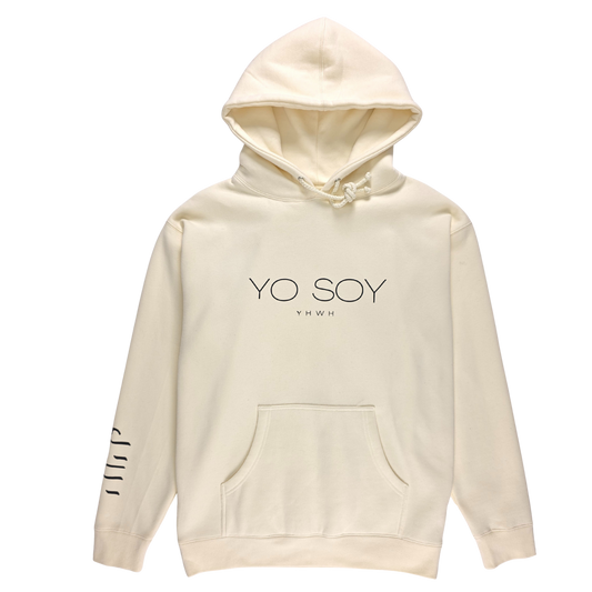 YO SOY/YHWH - Heavyweight Hoodie - Bone