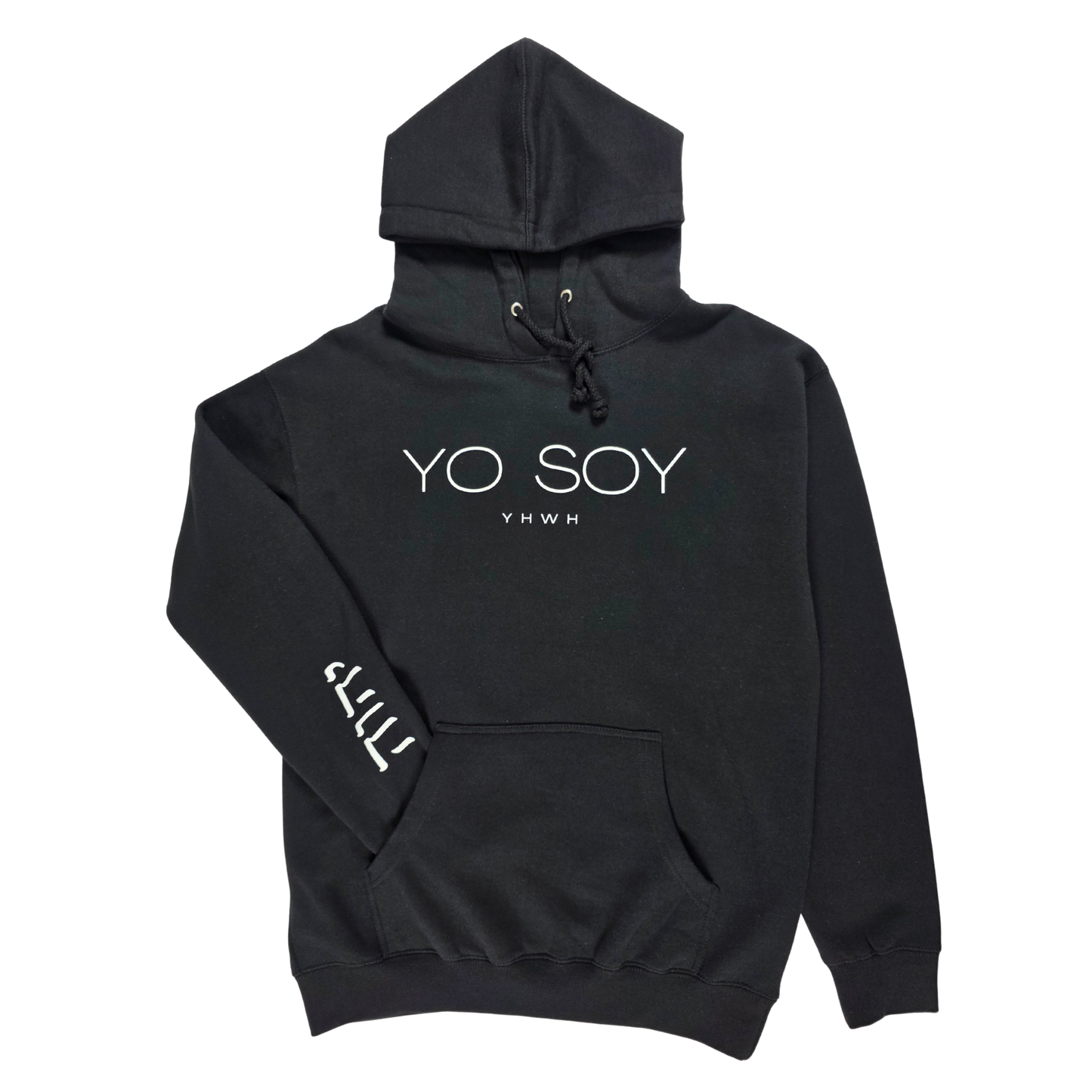 YO SOY/YHWH - Heavyweight Hoodie - Black