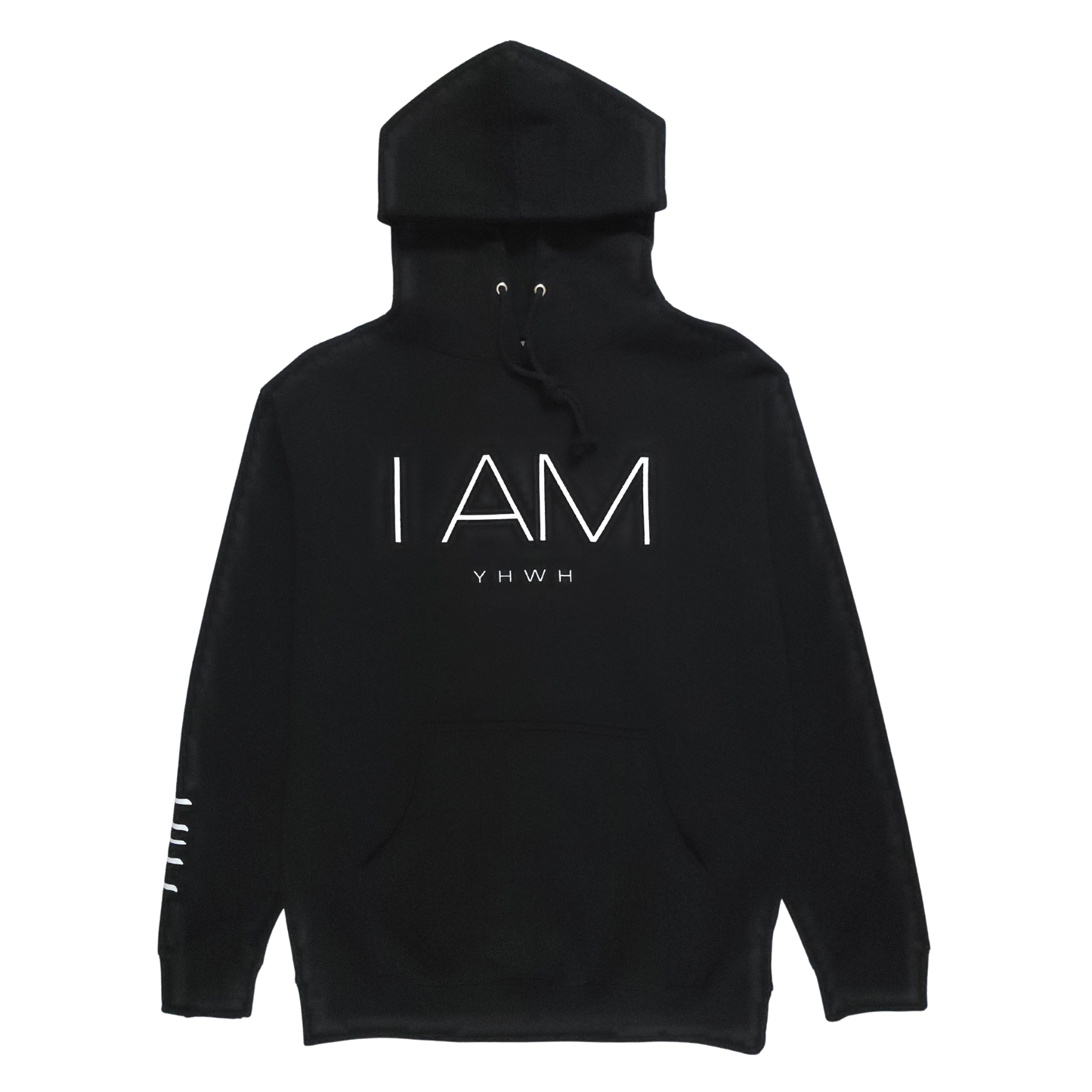 I AM/YHWH - Heavyweight Hoodie - Black