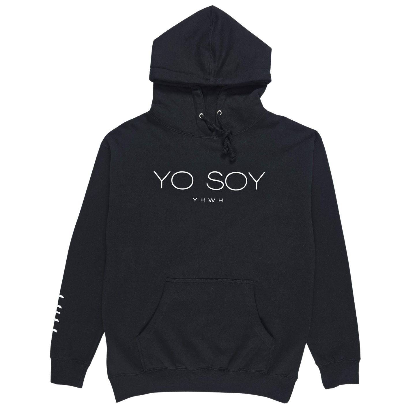 YO SOY/YHWH - Heavyweight Hoodie - Black