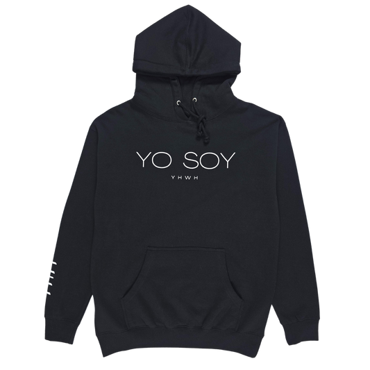 YO SOY/YHWH - Heavyweight Hoodie - Black
