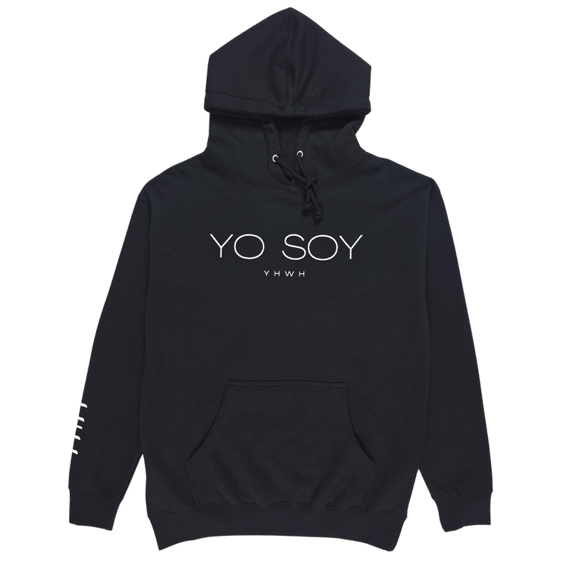 YO SOY/YHWH - Heavyweight Hoodie - Black