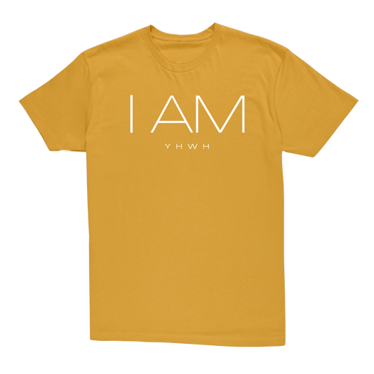 I AM/YHWH Tee - Gold