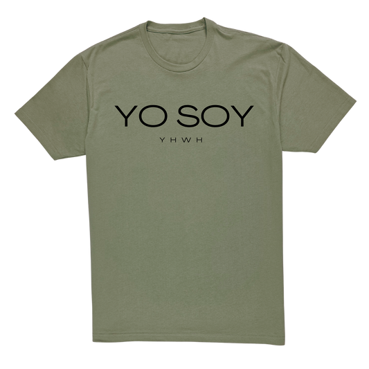 YO SOY/YHWH Tee - Light Olive
